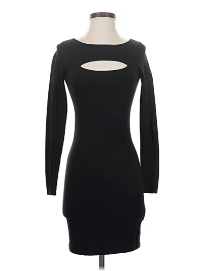 Pre-owned Guess Cocktail Dress In Black
