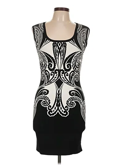 Pre-owned Guess Cocktail Dress In Black