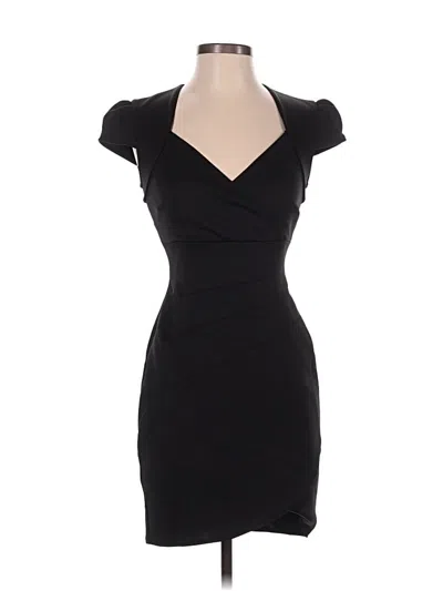 Pre-owned Guess Cocktail Dress In Black
