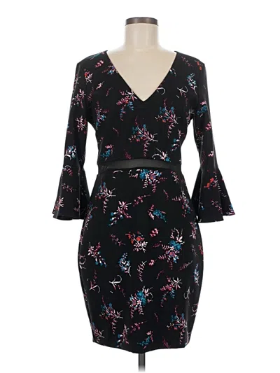 Pre-owned Guess Cocktail Dress In Black