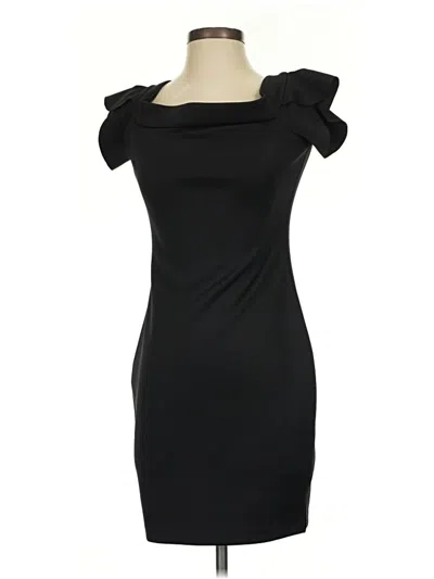 Pre-owned Guess Cocktail Dress In Black