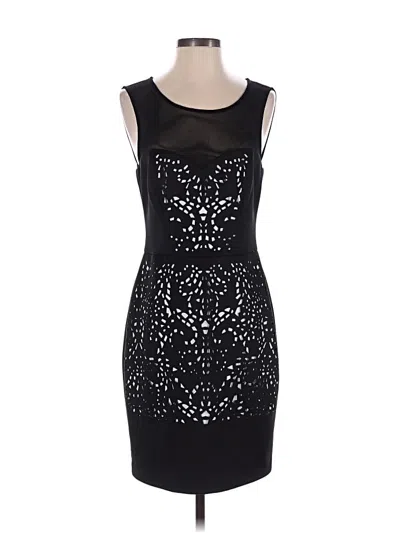 Pre-owned Guess Cocktail Dress In Black