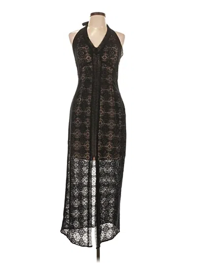 Pre-owned Guess Cocktail Dress In Black