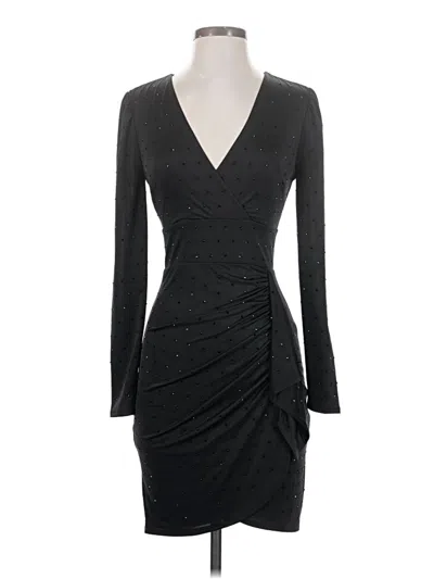 Pre-owned Guess Cocktail Dress In Black