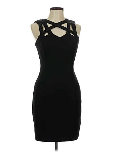 Pre-owned Guess Cocktail Dress In Black