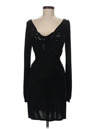 Pre-owned Guess Cocktail Dress In Black