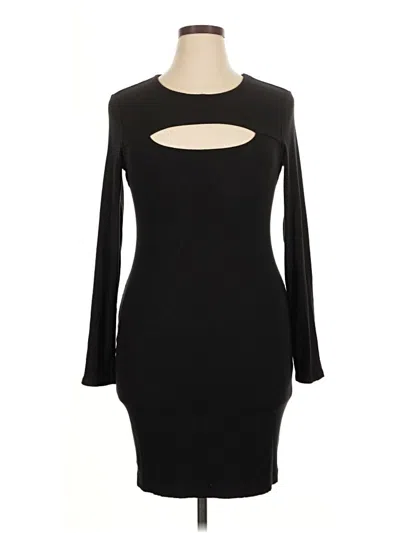 Pre-owned Guess Cocktail Dress In Black