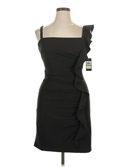Pre-owned Guess Cocktail Dress In Black