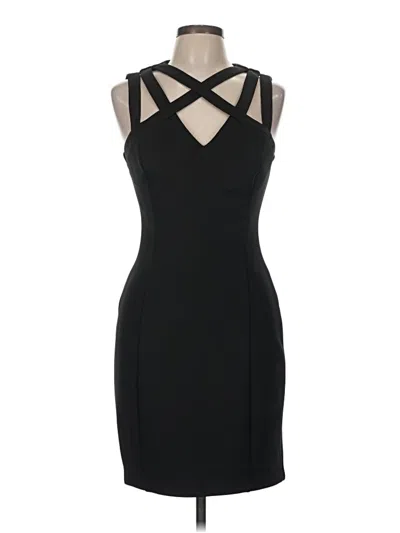 Pre-owned Guess Cocktail Dress In Black