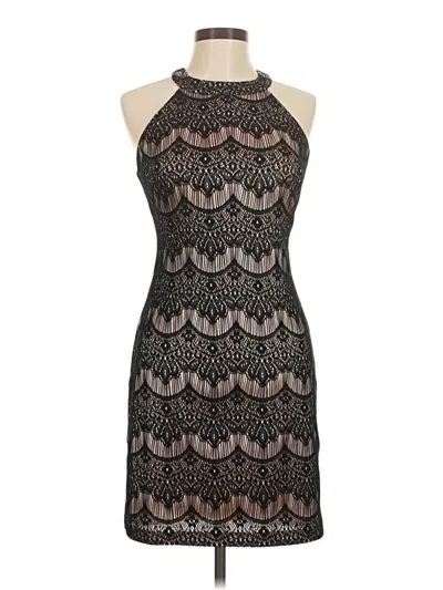 Pre-owned Guess Cocktail Dress In Black