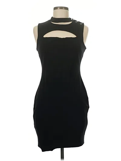 Pre-owned Guess Cocktail Dress In Black