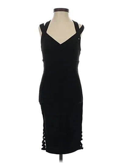 Pre-owned Guess Cocktail Dress In Black