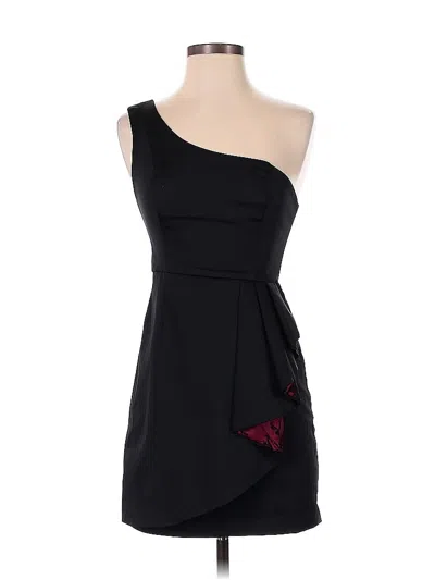 Pre-owned Guess Cocktail Dress In Black
