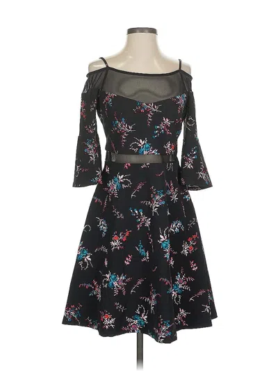 Pre-owned Guess Cocktail Dress In Black
