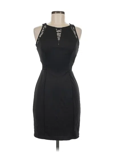 Pre-owned Guess Cocktail Dress In Black