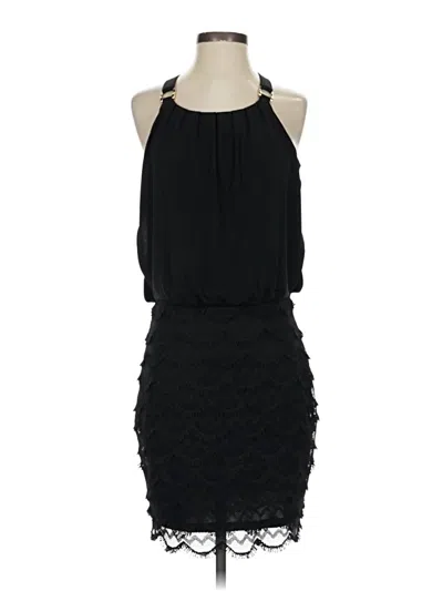 Pre-owned Guess Cocktail Dress In Black