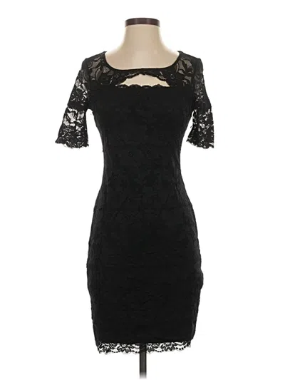 Pre-owned Guess Cocktail Dress In Black