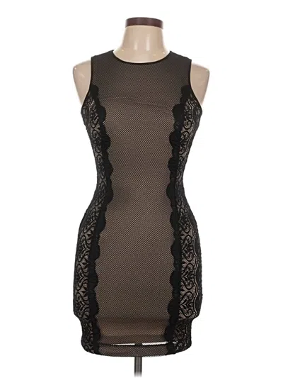 Pre-owned Guess Cocktail Dress In Black
