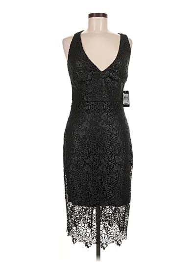 Pre-owned Guess Cocktail Dress In Black