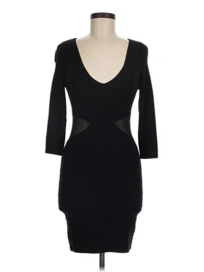 Pre-owned Guess Cocktail Dress In Black