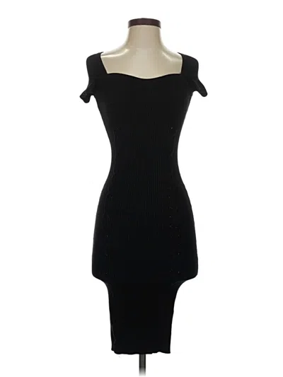 Pre-owned Guess Cocktail Dress In Black