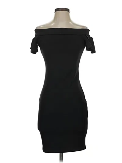 Pre-owned Guess Cocktail Dress In Black