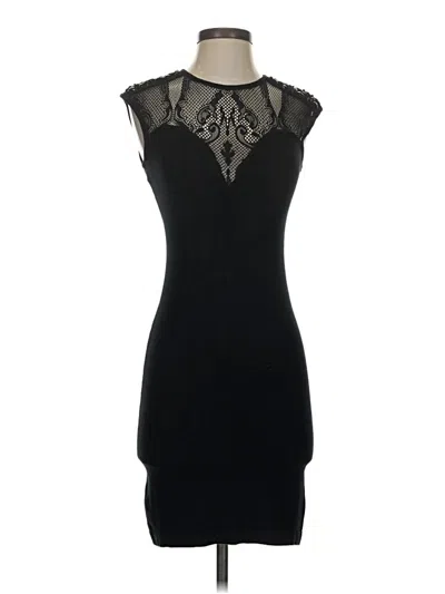 Pre-owned Guess Cocktail Dress In Black