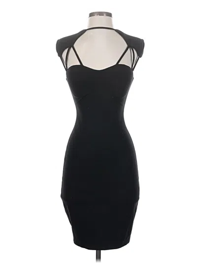 Pre-owned Guess Cocktail Dress In Black