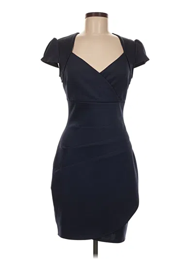 Pre-owned Guess Cocktail Dress In Black