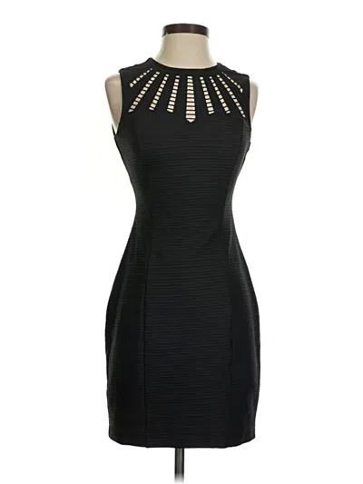 Pre-owned Guess Cocktail Dress In Black