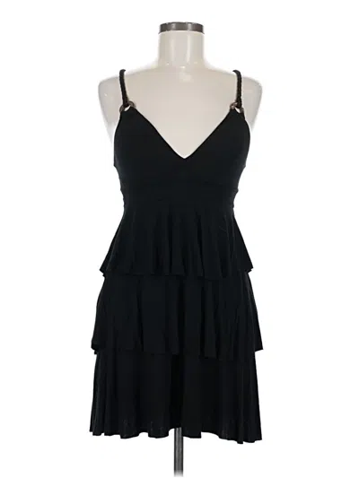 Pre-owned Guess Cocktail Dress In Black