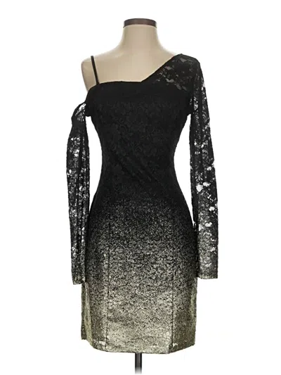 Pre-owned Guess Cocktail Dress In Black