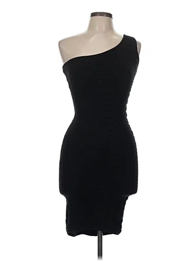 Pre-owned Guess Cocktail Dress In Black