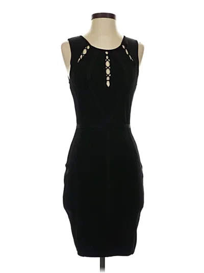 Pre-owned Guess Cocktail Dress In Black