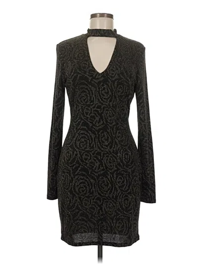 Pre-owned Guess Cocktail Dress In Black