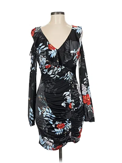 Pre-owned Guess Cocktail Dress In Black