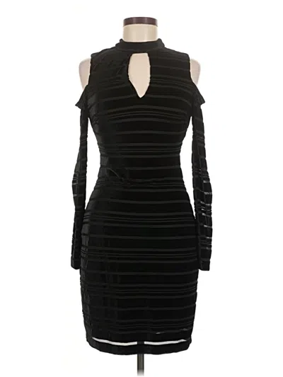 Pre-owned Guess Cocktail Dress In Black