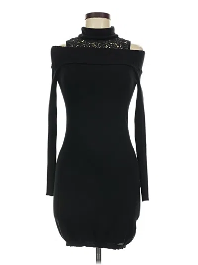 Pre-owned Guess Cocktail Dress In Black