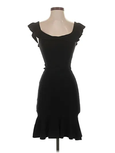 Pre-owned Guess Cocktail Dress In Black