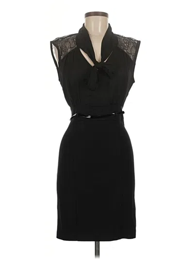 Pre-owned Guess Cocktail Dress In Black