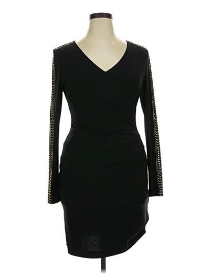 Pre-owned Guess Cocktail Dress In Black