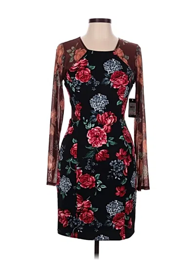 Pre-owned Guess Cocktail Dress In Black
