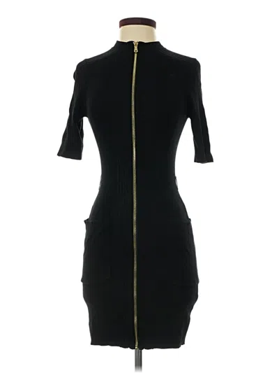 Pre-owned Guess Cocktail Dress In Black