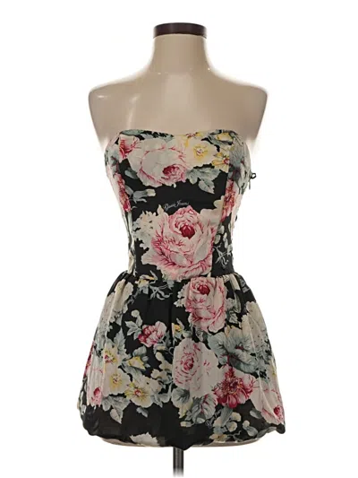Pre-owned Guess Cocktail Dress In Black
