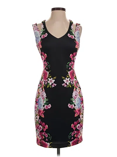 Pre-owned Guess Cocktail Dress In Black