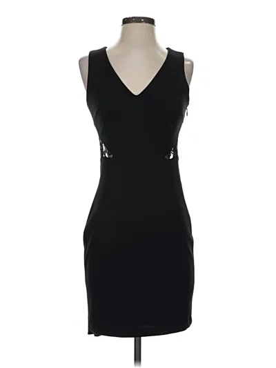 Pre-owned Guess Cocktail Dress In Black