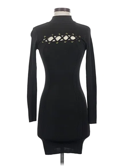 Pre-owned Guess Cocktail Dress In Black