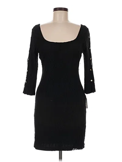 Pre-owned Guess Cocktail Dress In Black