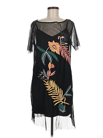 Pre-owned Guess Cocktail Dress In Black