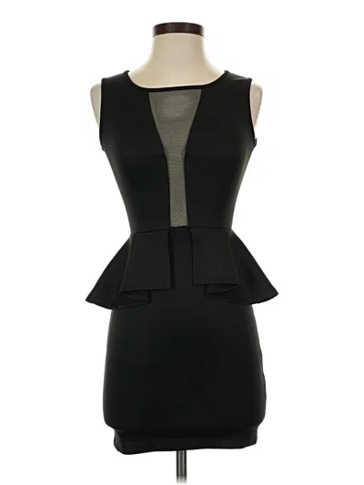 Pre-owned Guess Cocktail Dress In Black